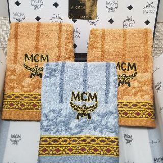 エムシーエム(MCM)のMCM　ハンドタオル　【新品】　3枚　　　エムシーエム　タオル(ハンカチ)