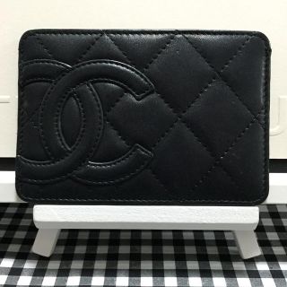 シャネル(CHANEL)の✝CHANELカンボンラインパスケース✝(名刺入れ/定期入れ)