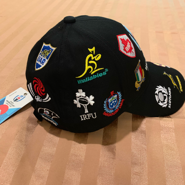 【新品】ラグビー ワールドカップ 2019 キャップ 帽子 20ユニオン 刺繍