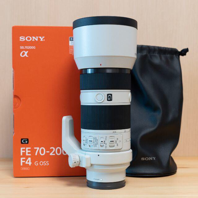 【特別訳あり特価】 SONY - SEL70200G OSS G F4 70-200mm FE ソニー レンズ(ズーム)