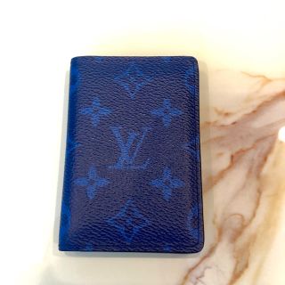 ルイヴィトン(LOUIS VUITTON)のLouis Vuitton カードケース　コバルト(名刺入れ/定期入れ)