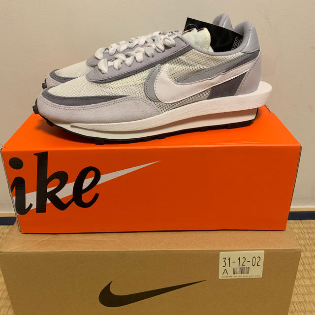 27cm nike sacai waffle ナイキ サカイ スニーカー靴/シューズ