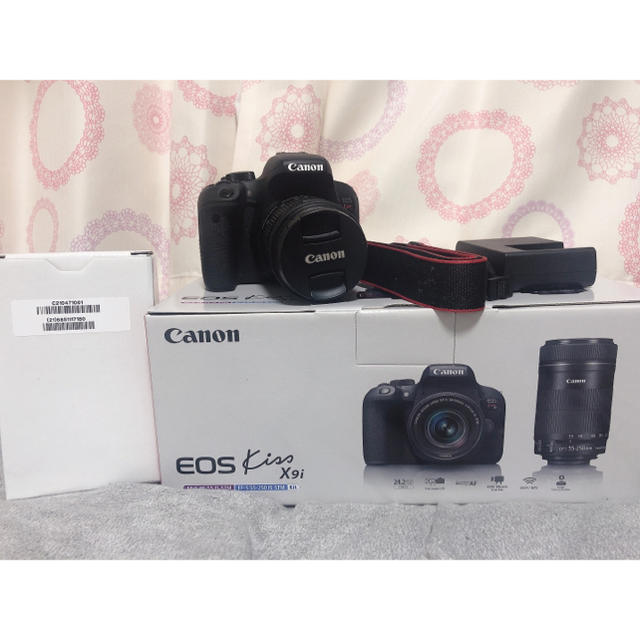 最新コレックション Canon EOS kiss X9i ダブルズームキット デジタル ...
