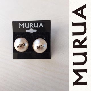 ムルーア(MURUA)のムルーア メッセージパールピアス(ピアス)