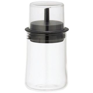 ムジルシリョウヒン(MUJI (無印良品))の無印良品 耐熱ガラス 醤油差し 約100ml 廃盤品 新品(容器)