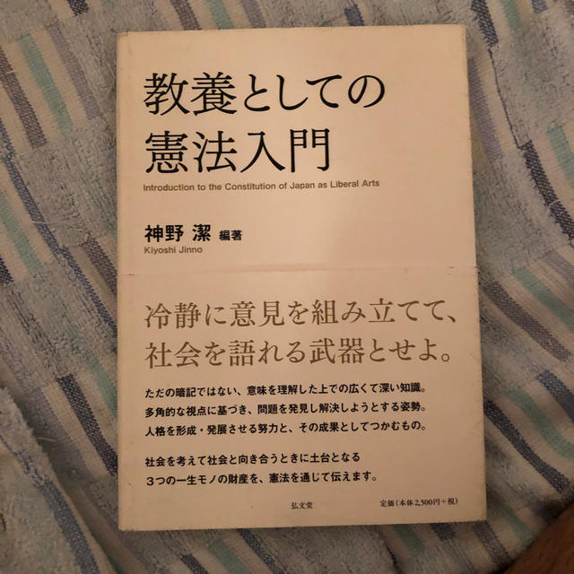 教養としての憲法入門 エンタメ/ホビーの本(人文/社会)の商品写真