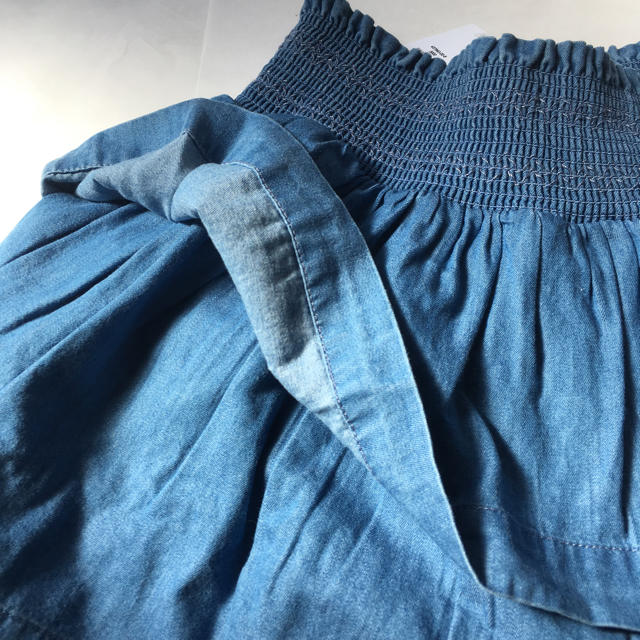 babyGAP(ベビーギャップ)のGAP 2段フリルスカート100 キッズ/ベビー/マタニティのキッズ服女の子用(90cm~)(スカート)の商品写真