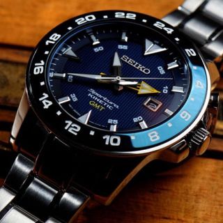 セイコー(SEIKO)のSEIKO スポーチュラ キネティック GMT  [逆輸入品](腕時計(アナログ))