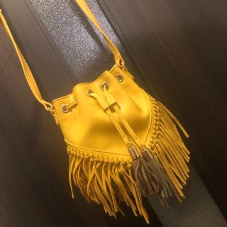 ザラ(ZARA)の【新品未使用】 巾着バック(ショルダーバッグ)