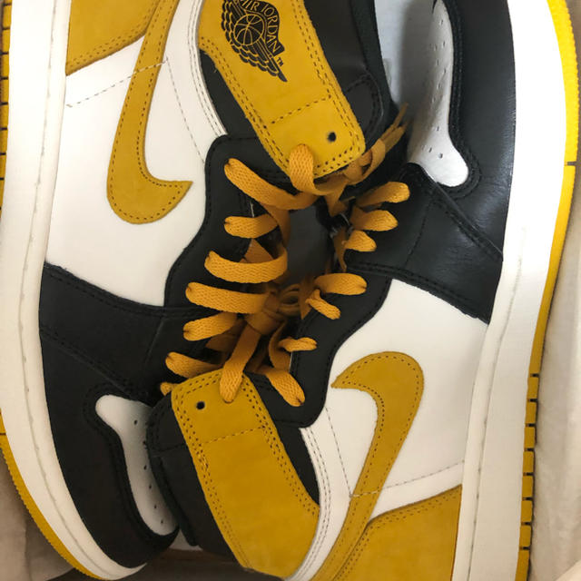 NIKE(ナイキ)のAJ1 RETRO HIGH YELLOW Ochre メンズの靴/シューズ(スニーカー)の商品写真