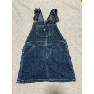 オシュコシュ(OshKosh)のキッズ服 女の子 デニムサロペット スカート(ワンピース)