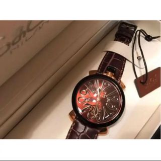 ガガミラノ(GaGa MILANO)のGaGaMILANO メンズ腕時計 マヌアーレ48mm 5014.02S(腕時計(アナログ))