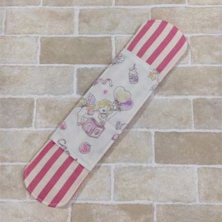 ハンドメイド♡水筒肩紐カバー♡子供♡ユニコーン♡ゆめかわ♡ふわふわ♡(外出用品)