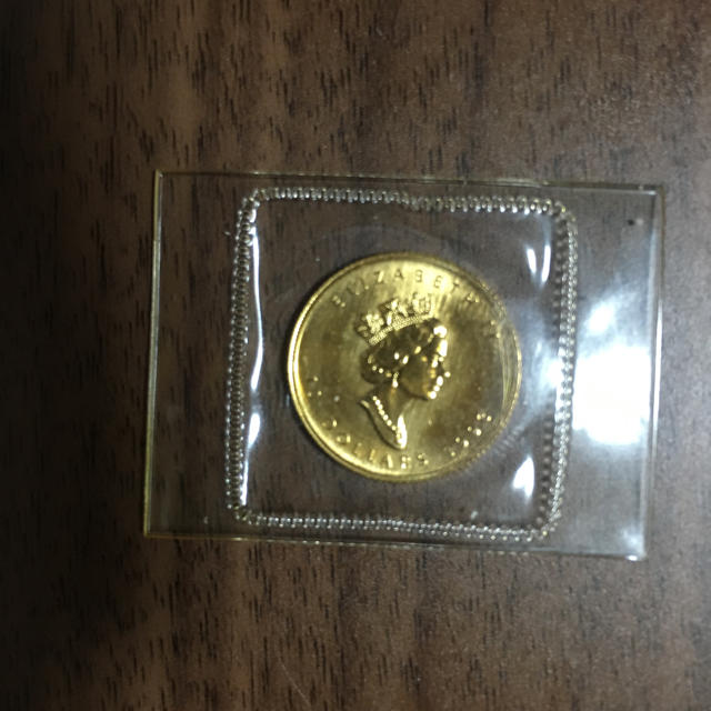 メイプルリーフ金貨 1/4oz エンタメ/ホビーの美術品/アンティーク(貨幣)の商品写真