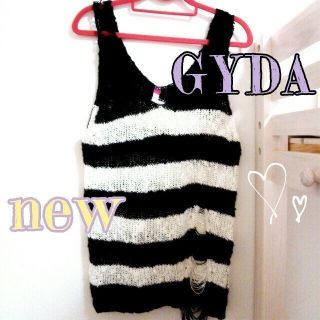 ジェイダ(GYDA)のダメージニット♡新品　大幅値下げ！(カットソー(半袖/袖なし))