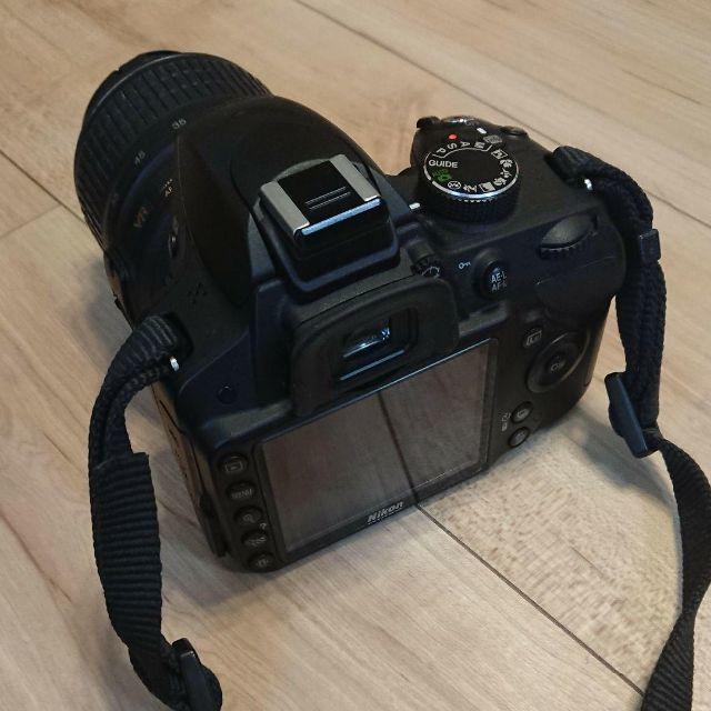スマホ/家電/カメラ[カメラカバー付] Nikon D3200 一眼レフカメラ ダブルズームキット