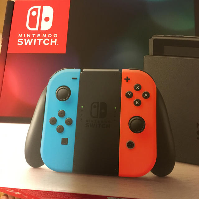 エンタメ/ホビーNintendo Switch Joy-Con(L) ネオンブルー/(R) ネオ