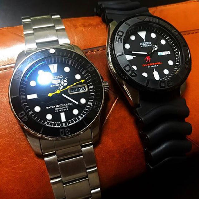 SEIKO(セイコー)のSEIKO 5 sports snzf17  urchin セイコー5 mod メンズの時計(腕時計(アナログ))の商品写真