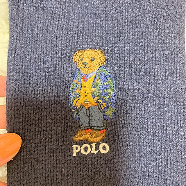 POLO RALPH LAUREN(ポロラルフローレン)のラルフローレン ポロベア マフラー 手袋 メンズのファッション小物(マフラー)の商品写真