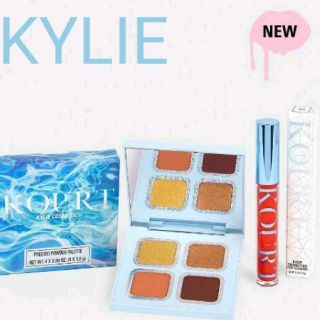 カイリーコスメティックス(Kylie Cosmetics)のカイリーコスメティック 売れ切れ 限定 KOURT X KYLIE ブルーセット(リップグロス)