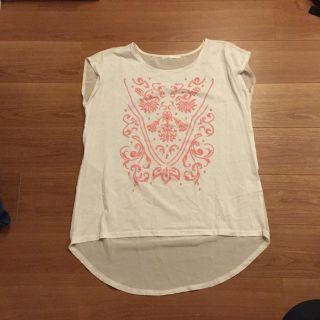 レトロガール(RETRO GIRL)の刺繍プリントTシャツ(Tシャツ(半袖/袖なし))