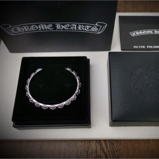 クロムハーツ(Chrome Hearts)のクロムハーツバングル　お値下げしました。(バングル/リストバンド)