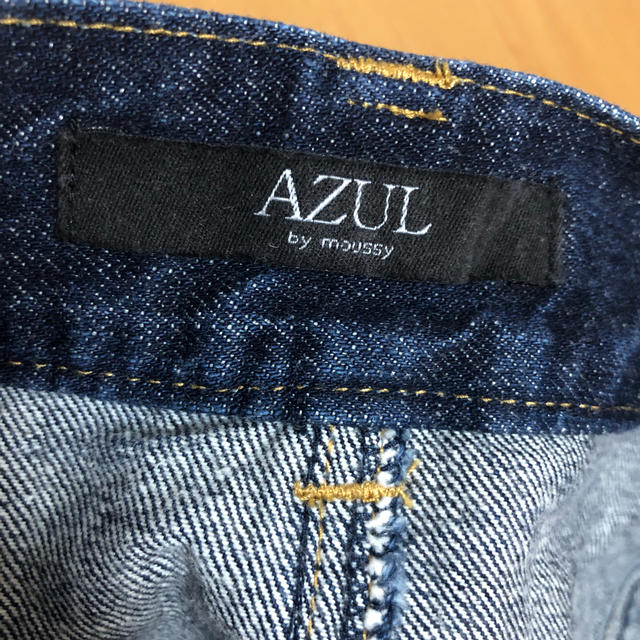 AZUL by moussy(アズールバイマウジー)のデニムスカート レディースのスカート(ひざ丈スカート)の商品写真