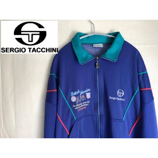 セルジオタッキーニ(Sergio Tacchini)の90's sergio tacchini Italy製 アイスホッケー刺繍(ジャージ)