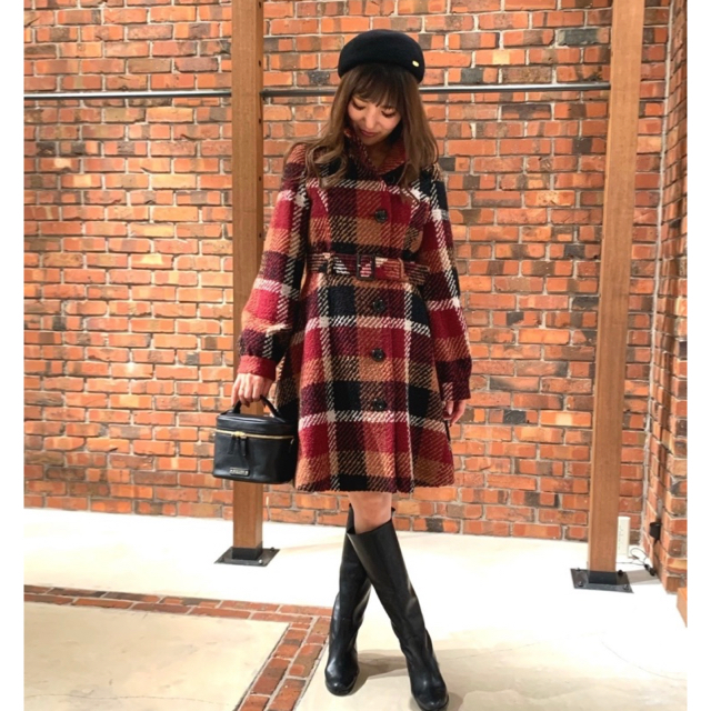 BURBERRY BLUE LABEL(バーバリーブルーレーベル)の【原宿店限定】ブルーレーベル ロングコート レディースのジャケット/アウター(ロングコート)の商品写真