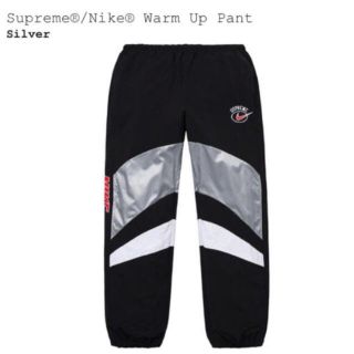 シュプリーム(Supreme)のsupreme nike warm up pant XS シルバー(その他)