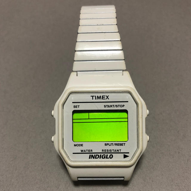 TIMEX(タイメックス)のTIMEX(タイメックス)デジタル腕時計 白 レディースのファッション小物(腕時計)の商品写真