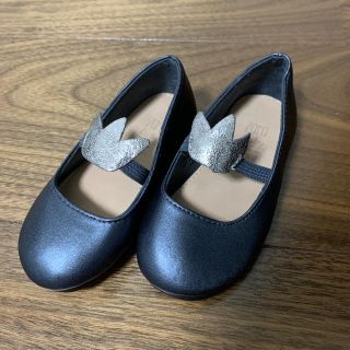 ザラ(ZARA)の美品★ZARA baby チューリップのバレエシューズ(フラットシューズ)