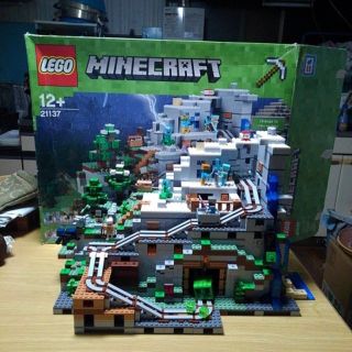 レゴ(Lego)ののみさりお様専用回答２↓LEGO21137マインクラフト山の洞窟 中古送料込み(積み木/ブロック)