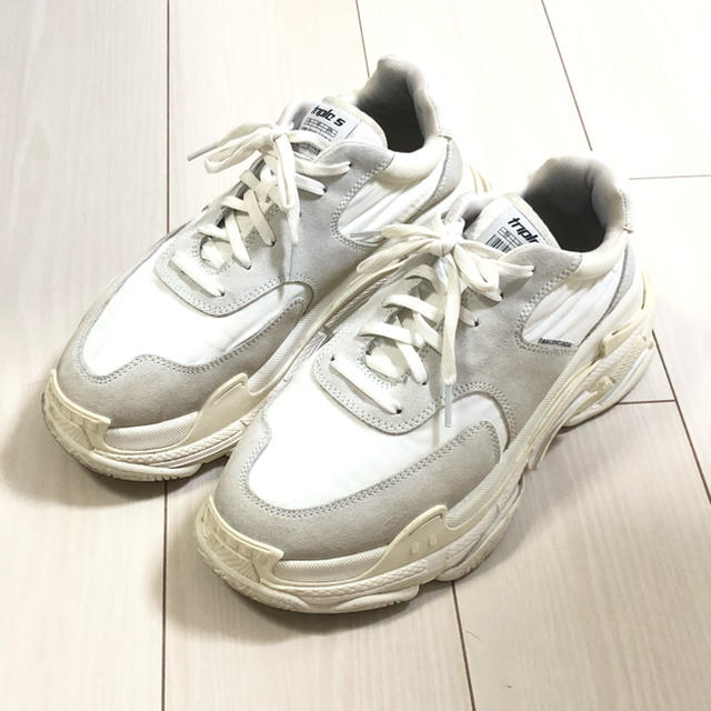 バレンシアガ トリプルS 42 BALENCIAGA Triple-S ホワイト 【売り切り ...