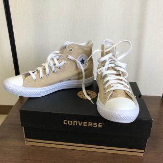 コンバース(CONVERSE)のコンバース　オールスター　ハイカット　ベージュ(スニーカー)