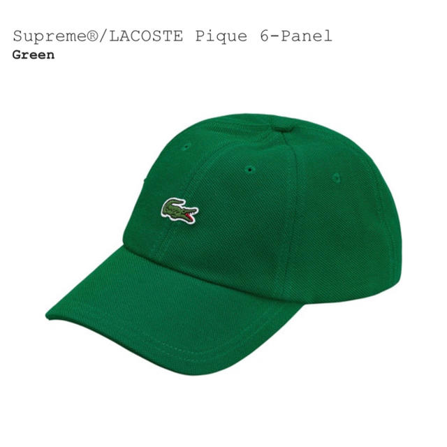 メンズsupreme lacoste 帽子