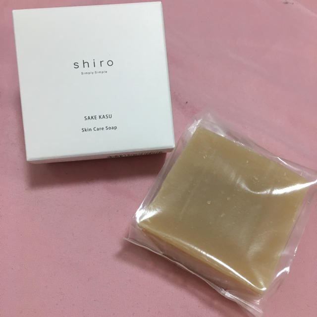 shiro(シロ)のshiro 酒かすせっけん コスメ/美容のボディケア(ボディソープ/石鹸)の商品写真