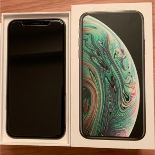 アイフォーン(iPhone)のApple iPhoneXs 256GB SIMフリー スペースグレイ(スマートフォン本体)