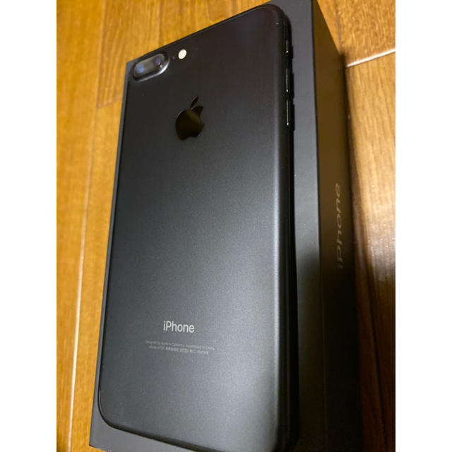 スマートフォン本体 Softbank - iPhone7plus 128GB black