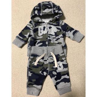 ベビーギャップ(babyGAP)のGAP baby 上下セット 0-3month(トレーナー)