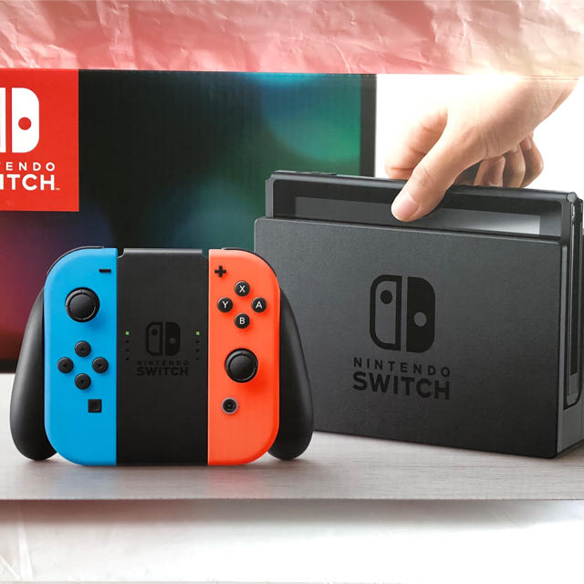 ニンテンドースイッチ 本体 ネオンレッド ネオンブルー Switch