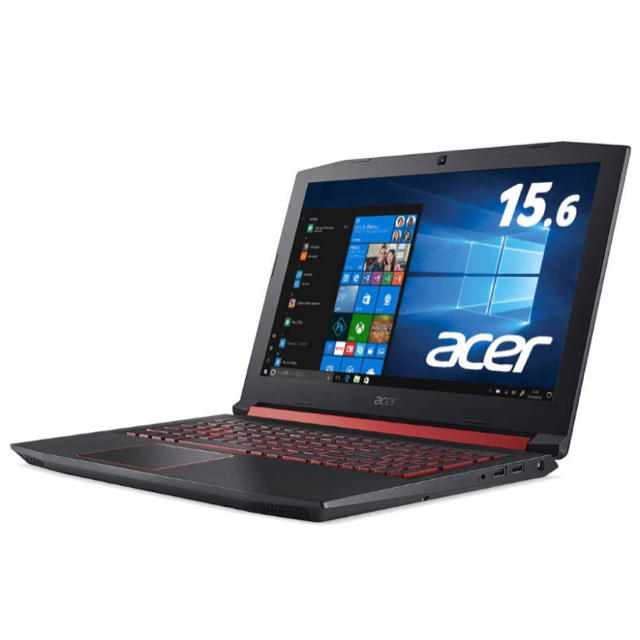 Acer(エイサー)のAcer Nitro ゲーミングノートパソコン AN515-52-F58GA スマホ/家電/カメラのPC/タブレット(ノートPC)の商品写真