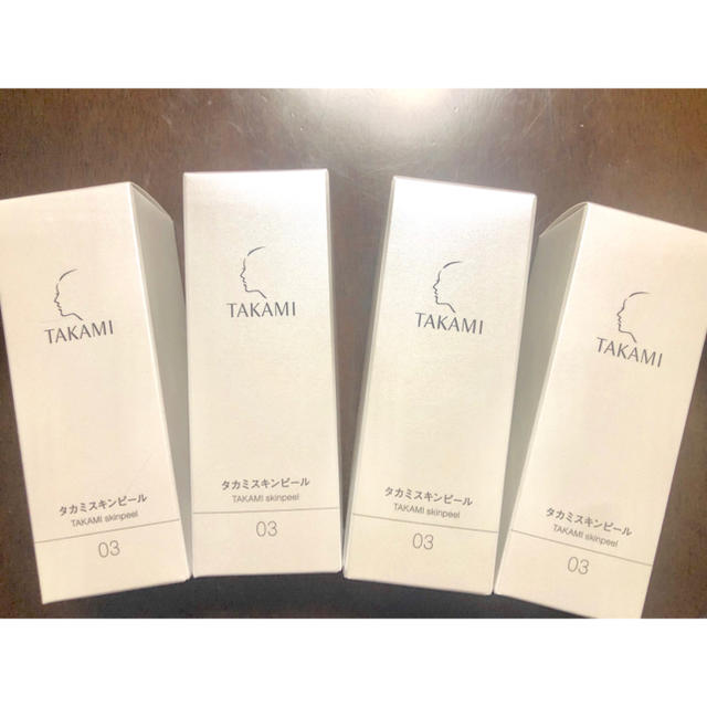 TAKAMI(タカミ)の新品＊TAKAMIタカミ スキンピール 4本セット コスメ/美容のスキンケア/基礎化粧品(ブースター/導入液)の商品写真