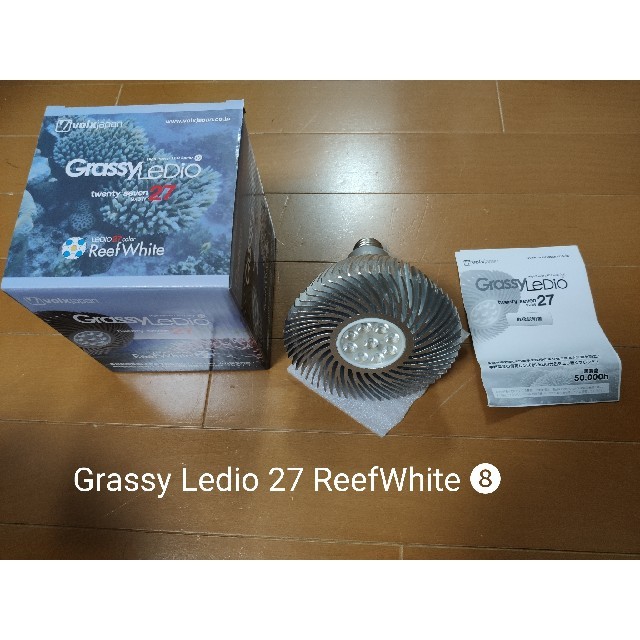 [❽]ボルクスジャパンGrassy Ledio 27 RWリーフホワイト