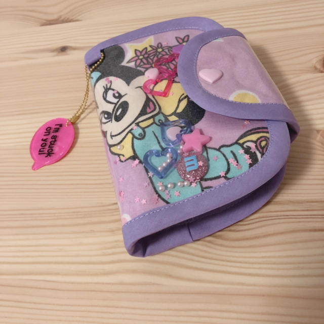 ミニーちゃん ❤️ カードケース ハンドメイドのファッション小物(キーケース/名刺入れ)の商品写真
