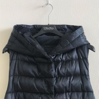 マックスマーラ(Max Mara)のS MaxMara  ダウン コート ジレ ☆ 38 ♬(ダウンコート)