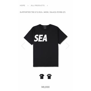 ソフ(SOPH)の【L】FCRB WIND AND SEA SUPPORTER TEE Black(Tシャツ/カットソー(半袖/袖なし))