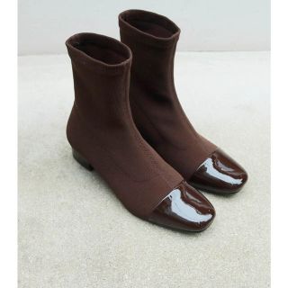 トゥデイフル(TODAYFUL)のtodayful  完売38サイズRib Sox Boots(ブーツ)