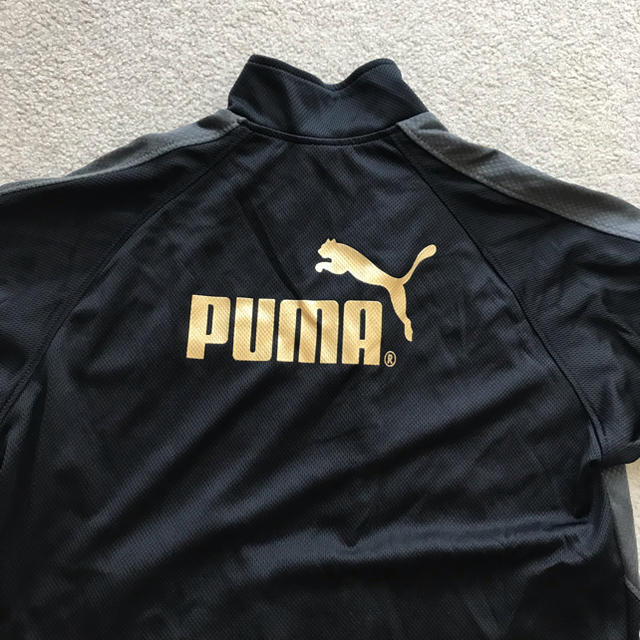 PUMA(プーマ)のプーマ PUMA ジャージ 上下セット 140 黒 キッズ/ベビー/マタニティのキッズ服男の子用(90cm~)(その他)の商品写真