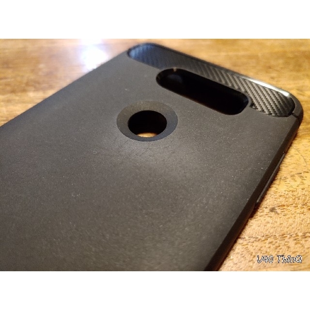 Spigen(シュピゲン)のSpigen LG V30+ケース Rugged Armor 中古 スマホ/家電/カメラのスマホアクセサリー(Androidケース)の商品写真